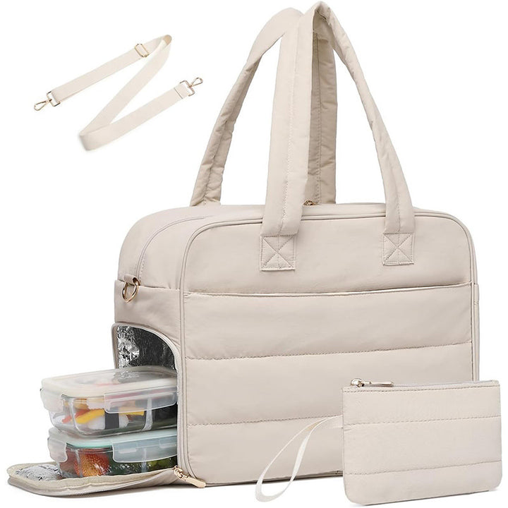 Isolierte Lunch-Tote-Tasche mit abnehmbarem Kühler Karnz