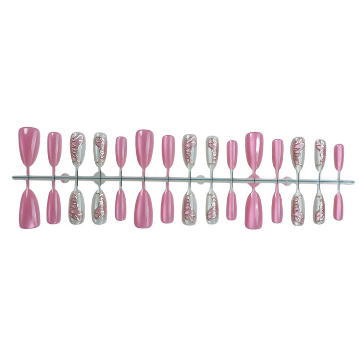 Kreatives Nageldesignset mit luxuriösem Rosenakzent Karnz