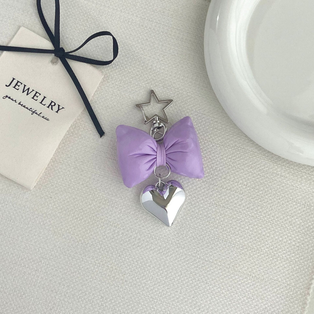 Bow-förmiger Charm Schlüsselanhänger Karnz