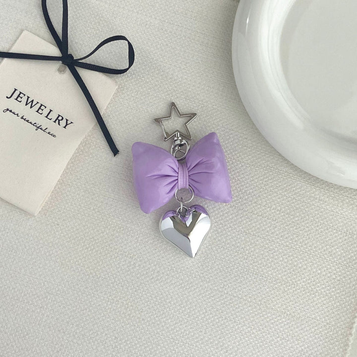 Bow-förmiger Charm Schlüsselanhänger Karnz