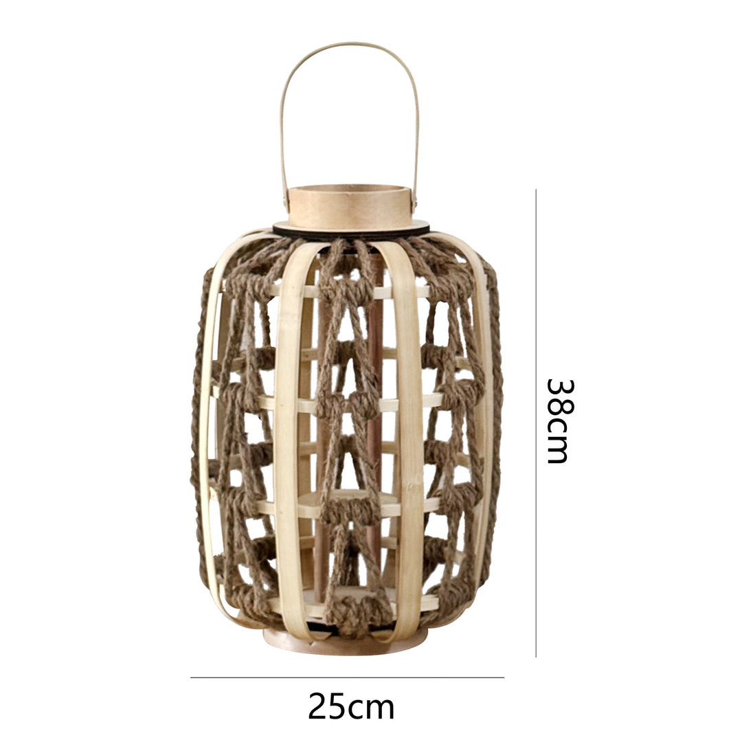 Dekorative Rattanlaterne Karnz