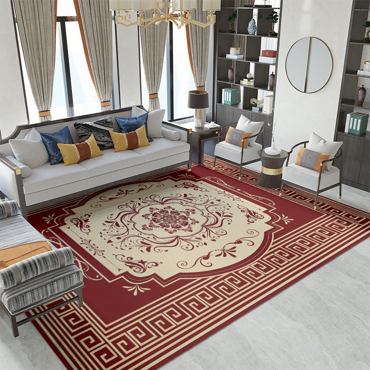 Vintage-inspirierten floralen Teppich