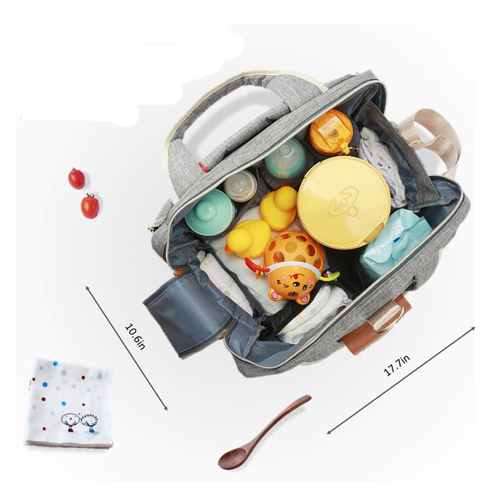 Damen Wickeltasche mit integriertem Wickelunterlage Karnz