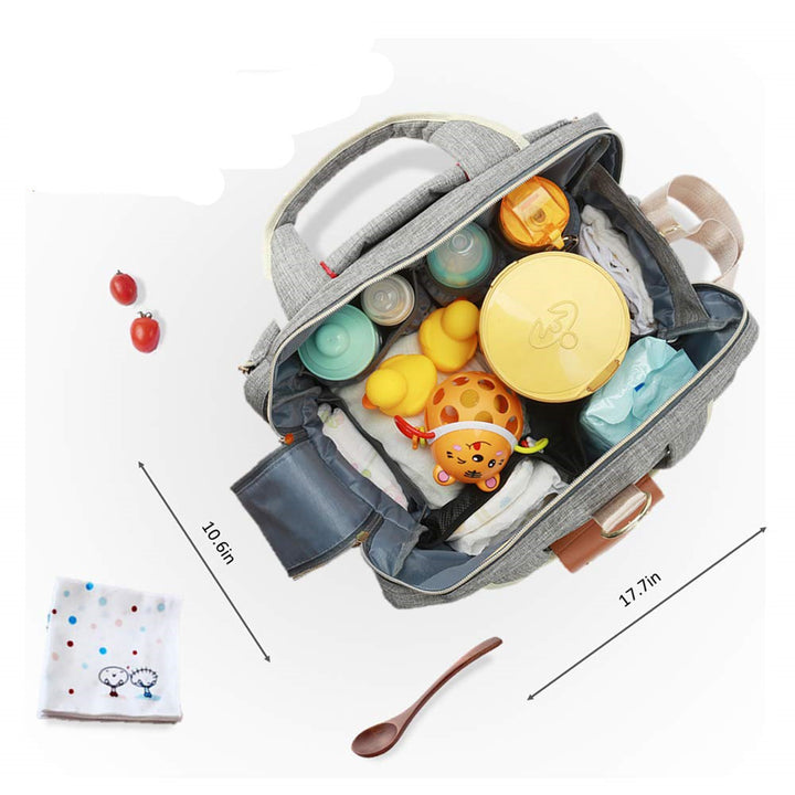Damen Wickeltasche mit integriertem Wickelunterlage Karnz