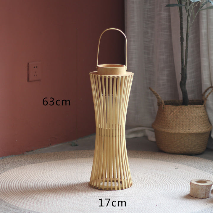 Moderne Laterne mit geflochtenem Design Karnz