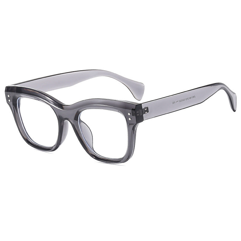 Damen oversized Sonnenbrille mit abgerundetem eckigem Rahmen und UV-Schutz Karnz