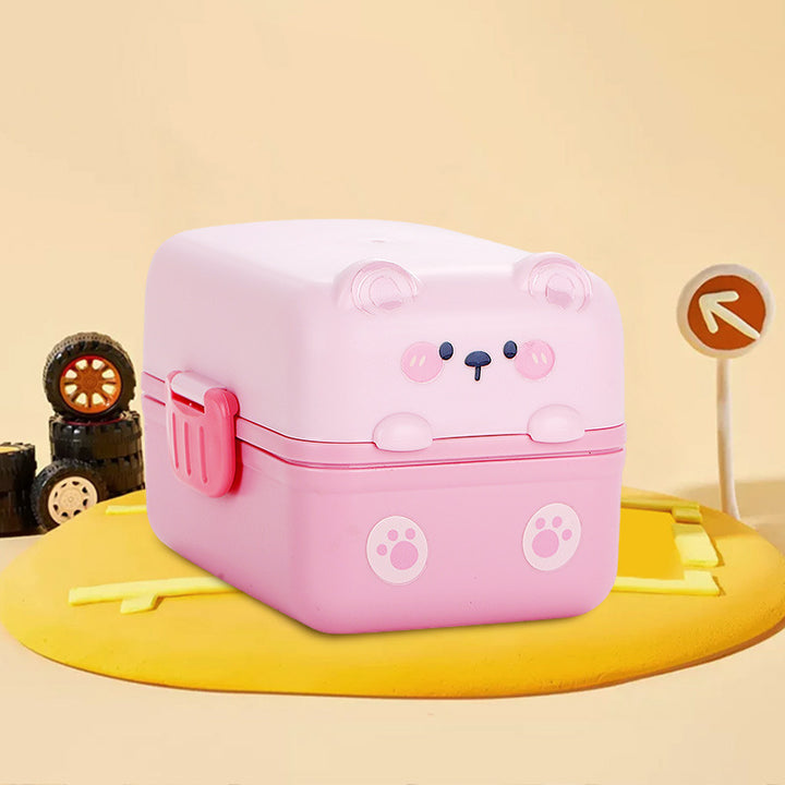 Niedlicher Tier-Themen Bento Mittagessen Behälter