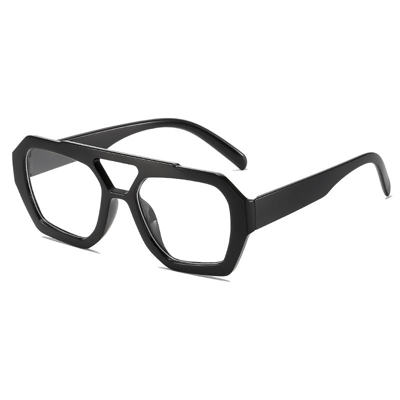 Zeitgenössische Geometrische Sonnenbrille Karnz
