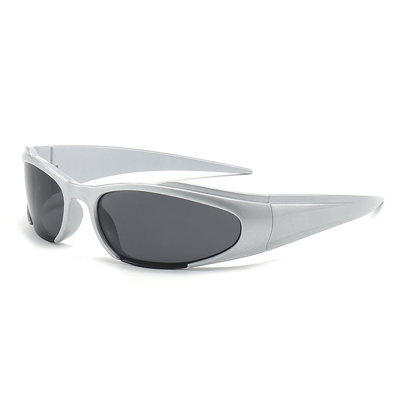 Damen sportliche Sonnenbrille im modernen Design Karnz