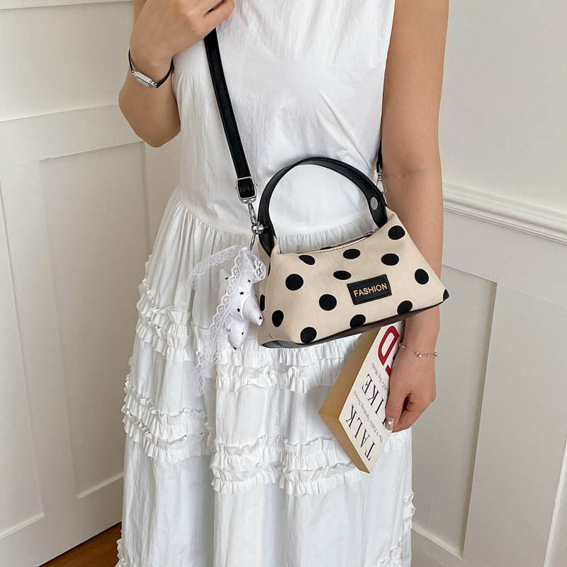 Punkted Handtasche
