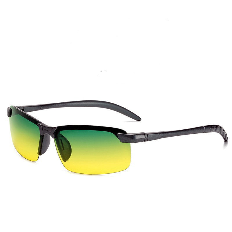 Herren Sportliche Sonnenbrille mit polarisierten Gläsern und flexiblem Rahmen Karnz