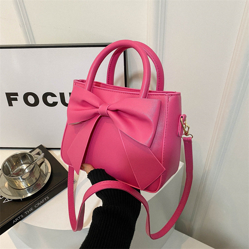 Chic Bow-Akzent Handtasche