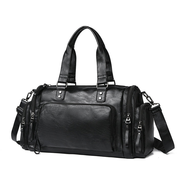 Premium Leder Reise Duffle Bag Karnz