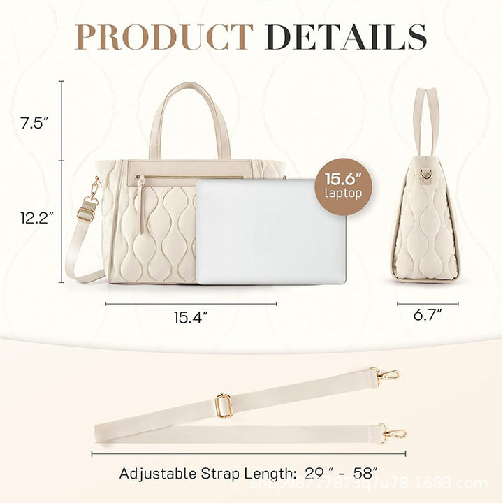 Modische und Elegante Umhängetasche mit Strukturiertem Design Karnz