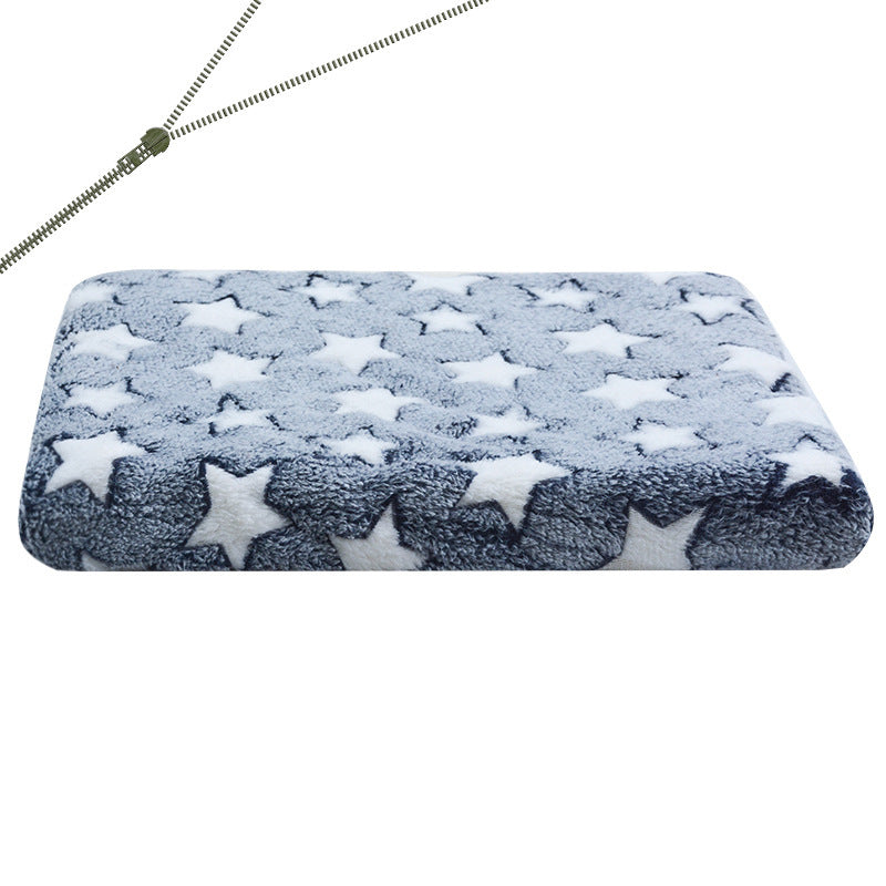 Weiches Plüschdecke Hundebett