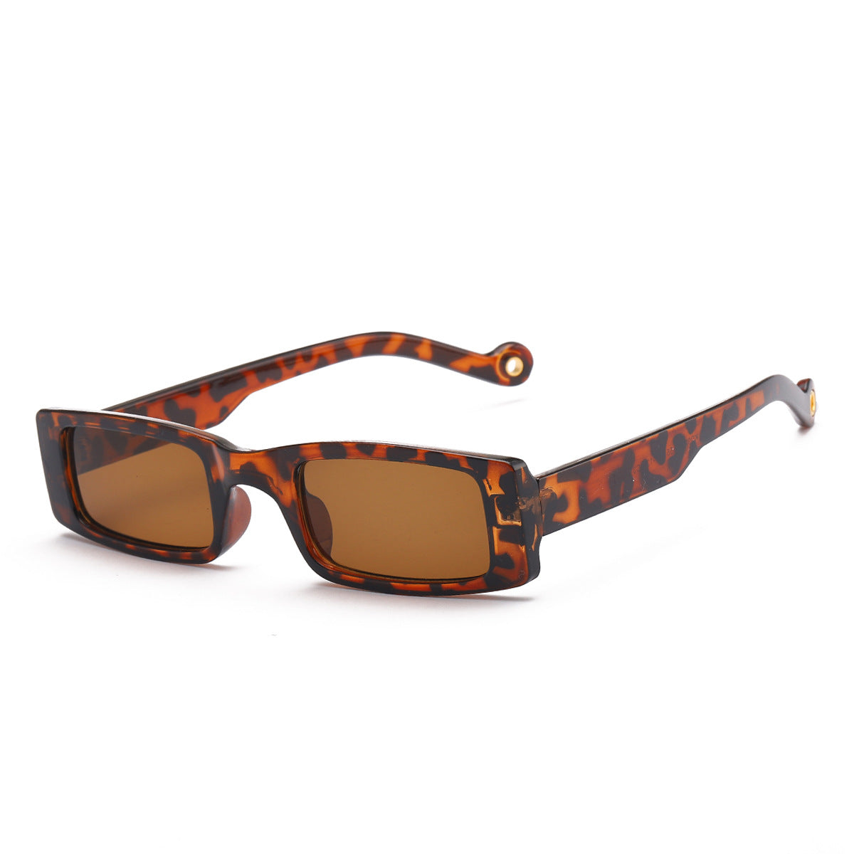 Damen modische Sonnenbrille mit trendigem Leopardenmuster Karnz
