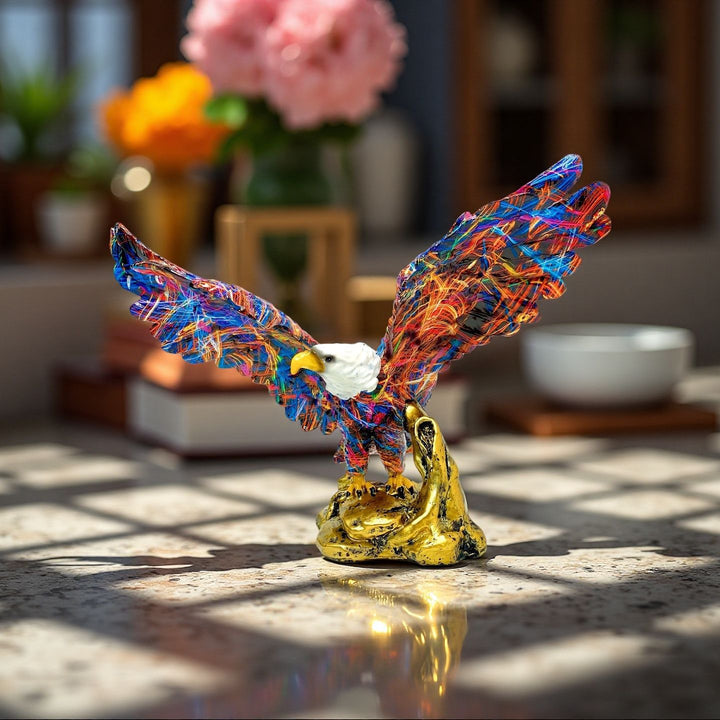 Kunstvolle Adler Skulptur Karnz