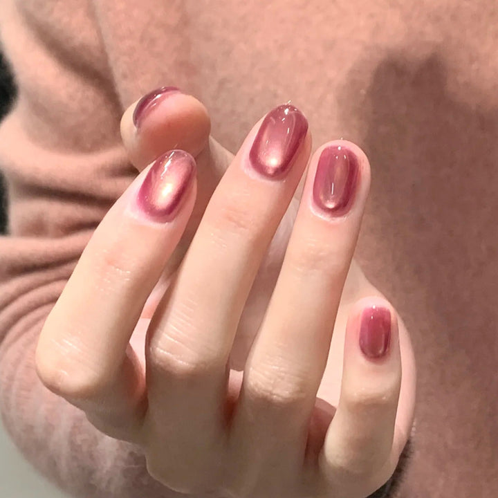 Dekorative Glitzernde Press-On Nail Tips Karnz