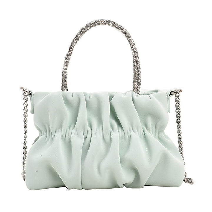 Elegante geraffte Handtasche