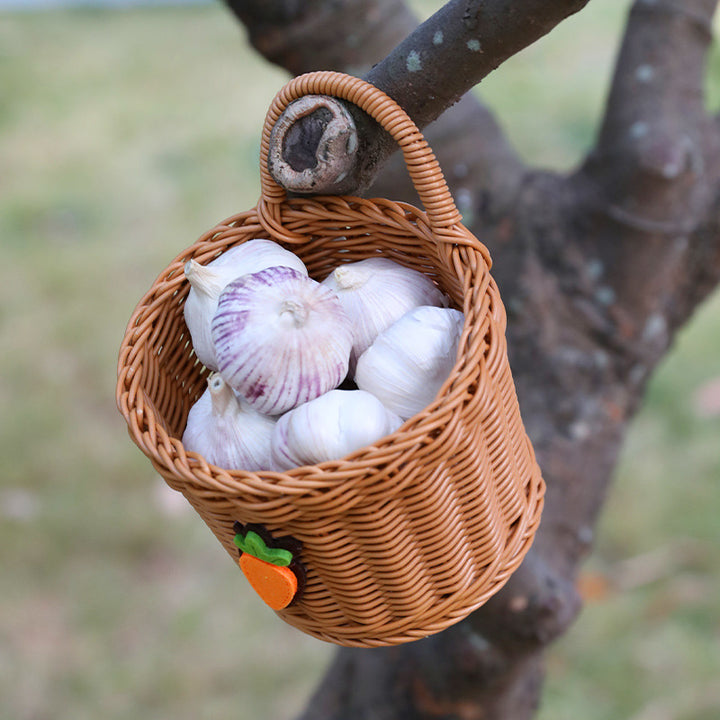 Unisex Geflochtener Aufbewahrungskorb mit robustem Henkel Karnz