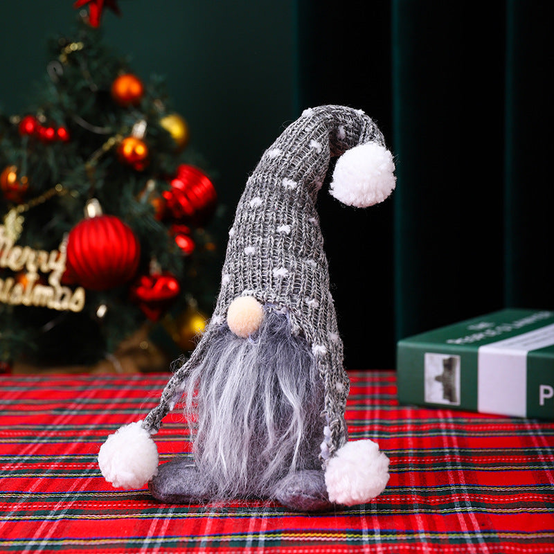 Dekorative Weihnachtsgnom Figur Karnz