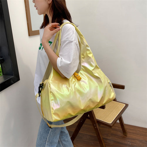 Iridescent Multi-Pocket Reise Tragetasche Karnz
