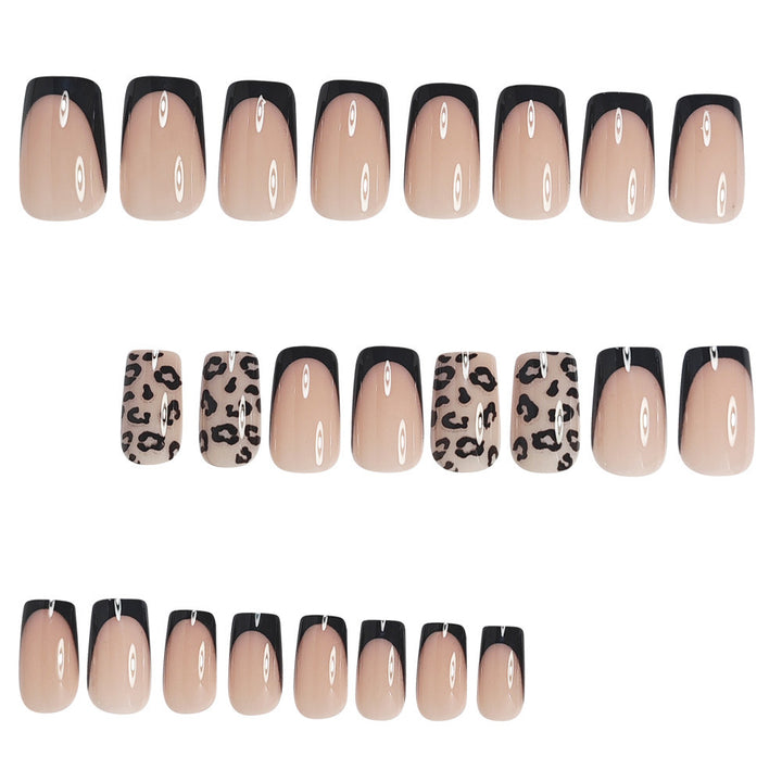 Elegante Stiletto Press-On Nagelset Karnz