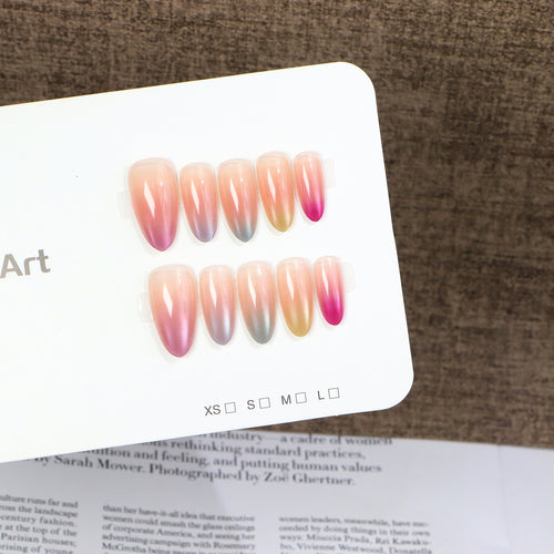 Ombre Gradient Press-On Nail Set Karnz