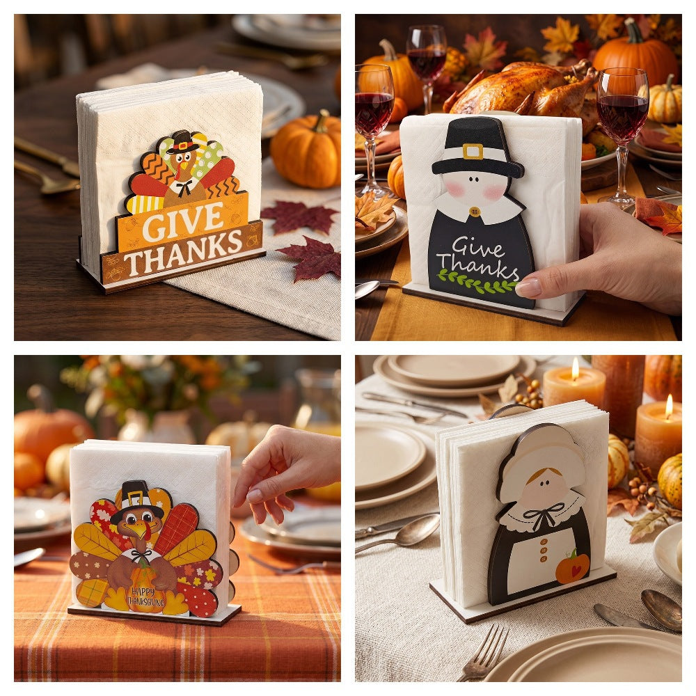 Dekofigur Thanksgiving Truthahn Karnz