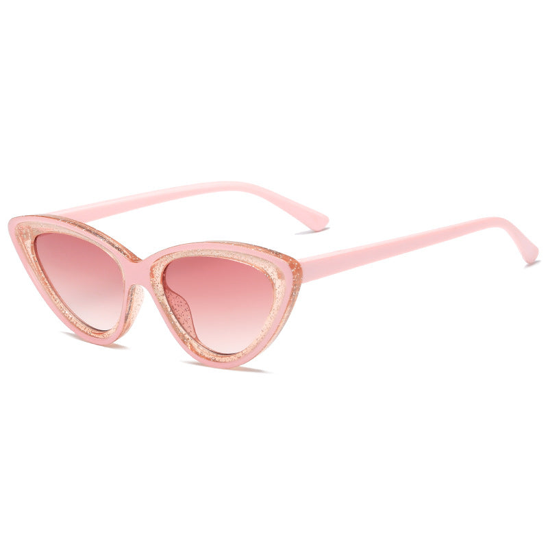 Damen Cat-Eye Sonnenbrille Karnz