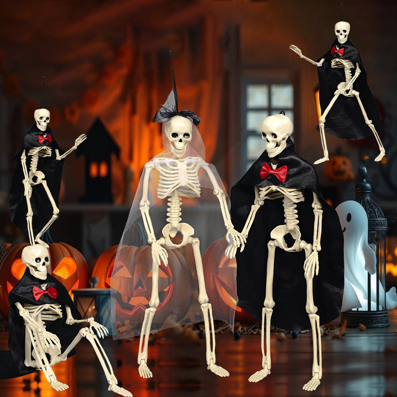 Dekoratives Skelett Figuren Set Karnz