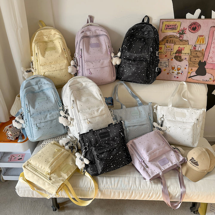 Stylischer Mehrzweck-Rucksack mit dekorativen Akzenten Karnz