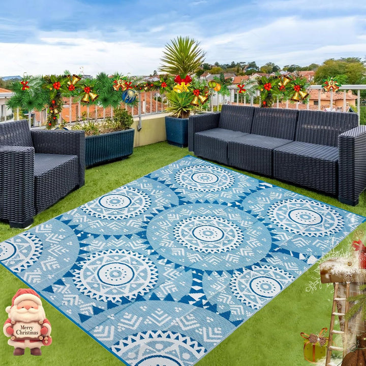 Outdoor Streifenmuster Patio Matte