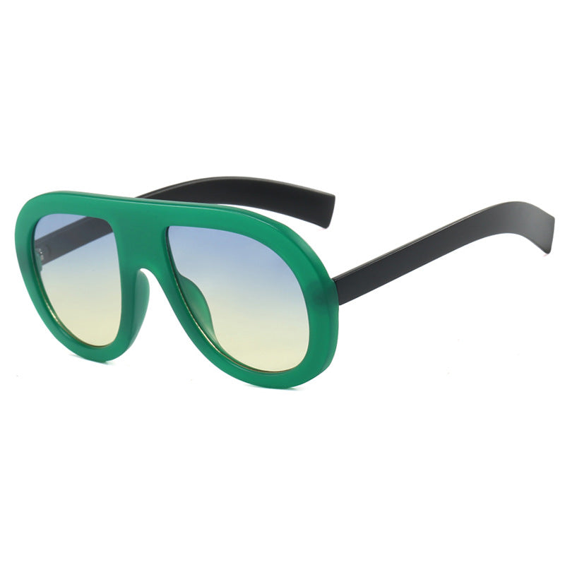 Damen oversized Sonnenbrille im futuristischen Design Karnz
