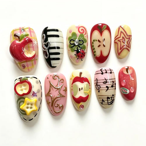 Dekorative Nagelkunst