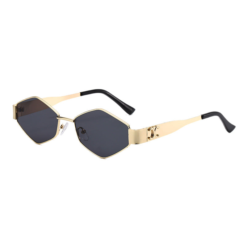 Damen geometrische Cat-Eye Sonnenbrille Karnz