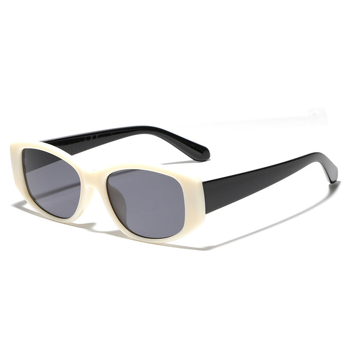 Damen modische Katzenaugen-Sonnenbrille mit holografischem Design Karnz