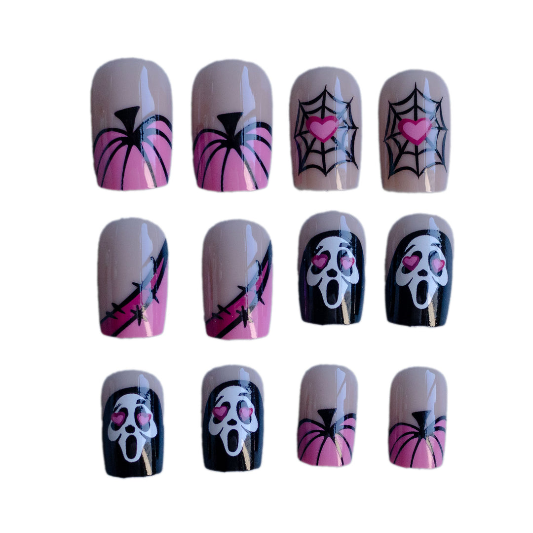 Halloween-Themen Press-On Nagel Set Karnz