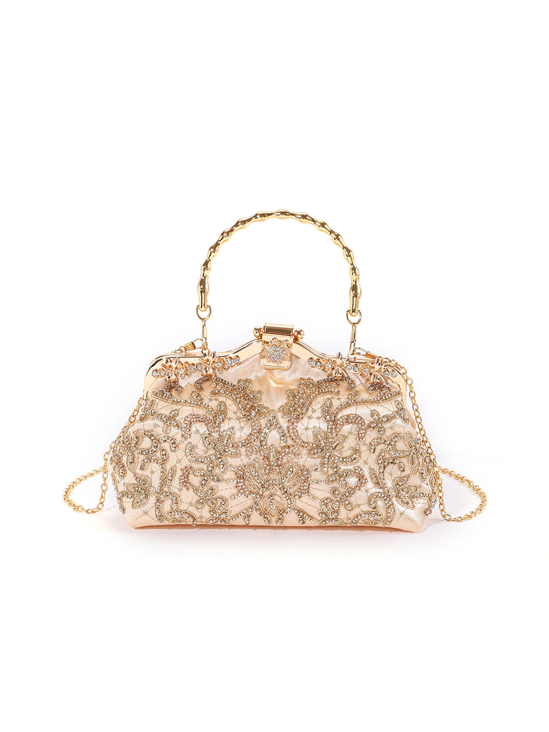 Bestickete Abendhandtasche
