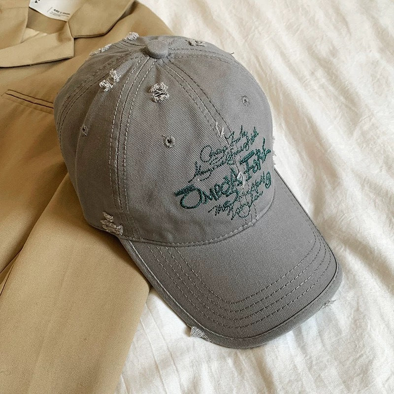 Vintage Verwaschenes Baumwoll-Baseballcap