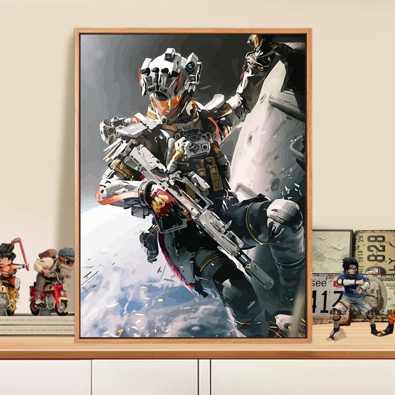 Action Hero Kunstdruck Karnz