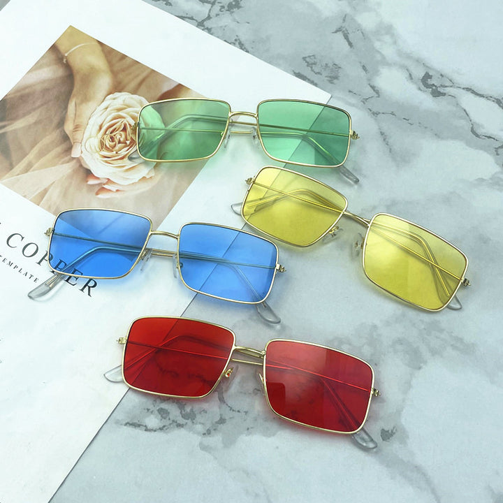 Geometrischer Rahmen Brille Karnz