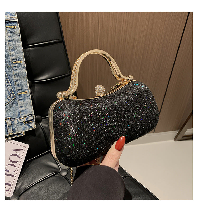Elegante Perlen Abendhandtasche
