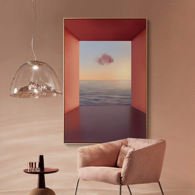 Moderne Minimalistische Leinwand Wandkunst