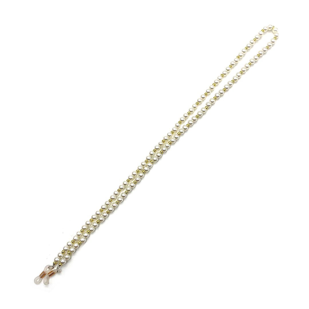 Elegante Doppelstrang Brillen Kette Karnz