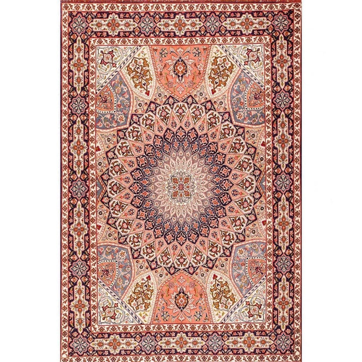 Vintage-inspirierten floralen Teppich