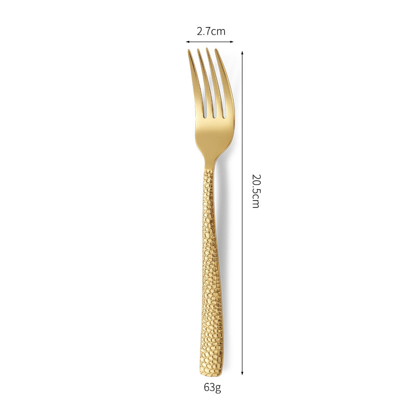 Stilvolles und Farbenfrohes Besteckset Aus Edelstahl Karnz