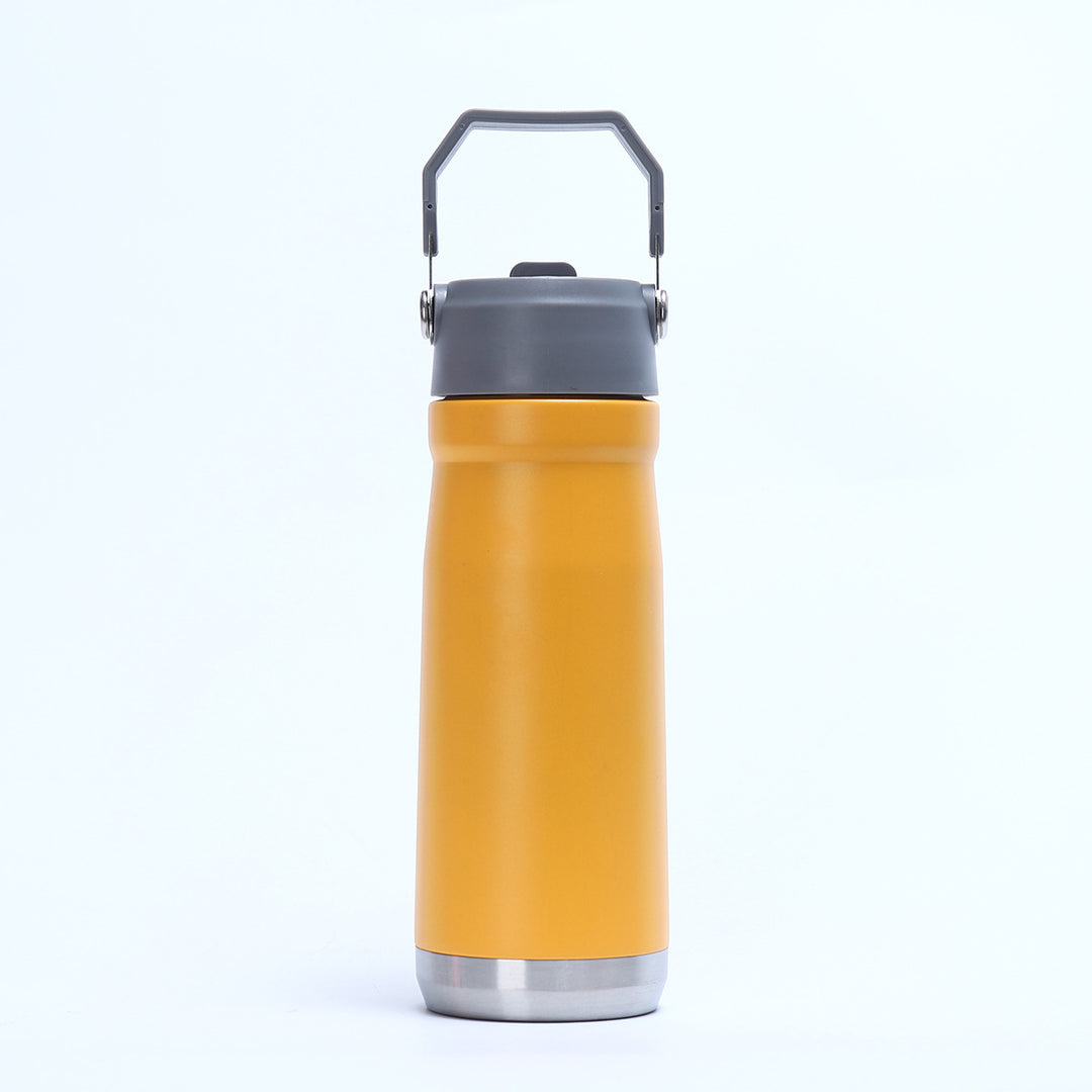 Damen Praktische Isoliertrinkflasche mit klappbarem Tragegriff Karnz