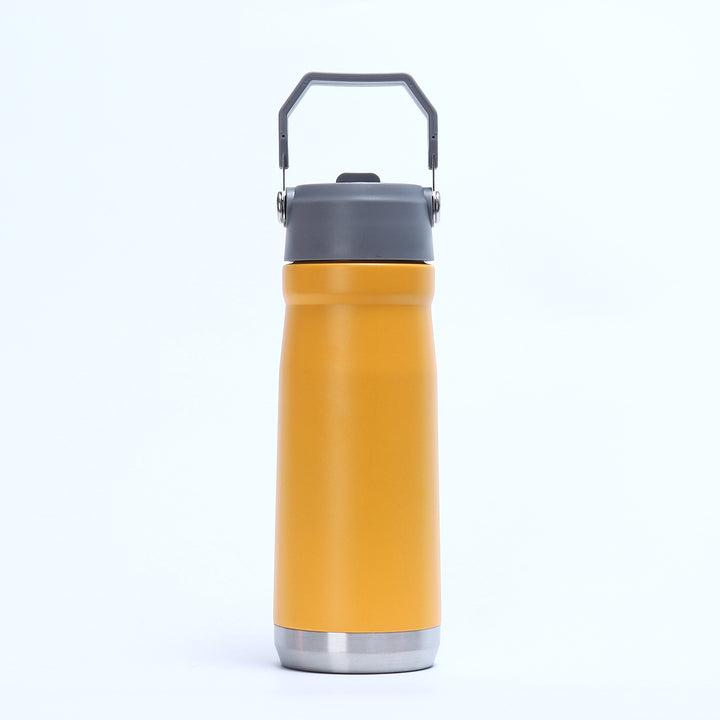 Damen Praktische Isoliertrinkflasche mit klappbarem Tragegriff Karnz