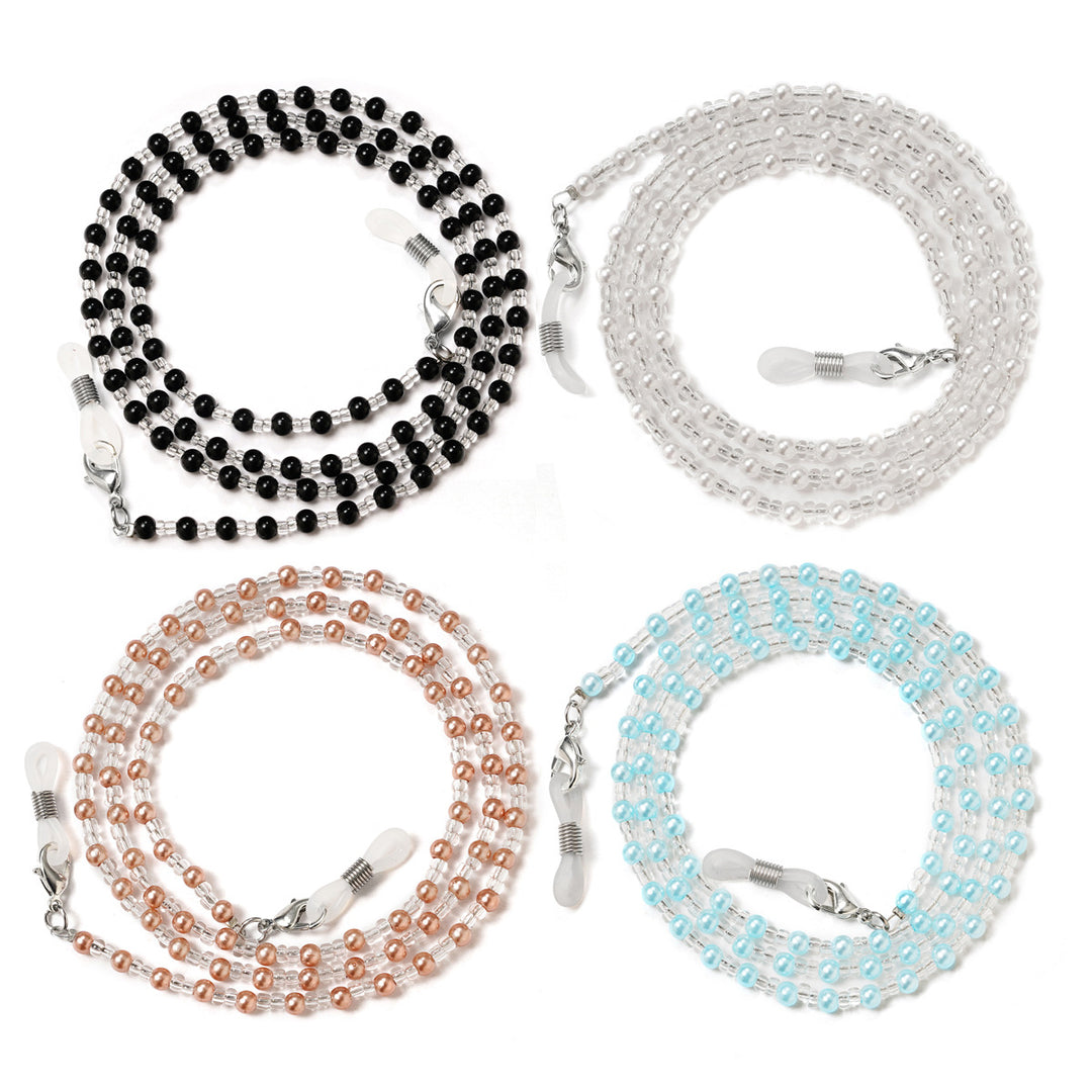 Elegante Perlen Brille Kette Karnz 1786688610